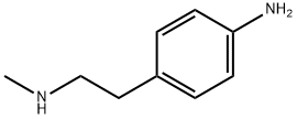 4-(2-METHYLAMINO-ETHYL)-PHENYLAMINE Structural