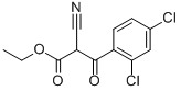 2-CYANO-3-(2,4-DICHLORO-PHENYL)-3-OXO-PROPIONIC ACID ETHYL ESTER