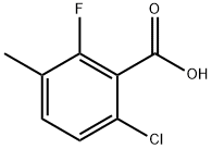 6-CHLORO-2-FLUORO-3-METHYLBENZOIC ACID