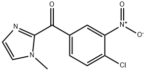 (4-chloro-3-nitrophenyl)(1-methyl-1H-imidazol-2-yl)methanone Structural