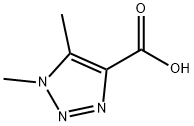 1,5-DIMETHYL-1H-1,2,3-TRIAZOLE-4-CARBOXYLIC ACID Structural