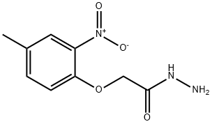 2-(4-METHYL-2-NITROPHENOXY)ACETOHYDRAZIDE Structural