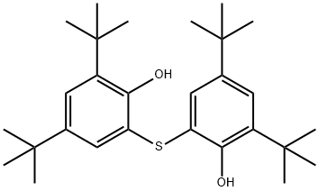 4,4',6,6'-DI-TERT-BUTYL-2,2'-THIOBISPHENOL Structural