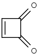 3-cyclobutene-1,2-dione Structural