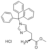 H-His(Trt)-OMe · HCl Structural