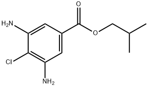 Isobutyl 3,5-diamino-4-chloro benzoate Structural