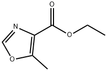 ETHYL 5-METHYLOXAZOLE-4-CARBOXYLATE Structural