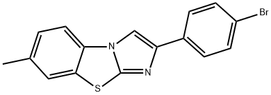 2-(4-BROMOPHENYL)-7-METHYLIMIDAZO[2,1-B][1,3]BENZOTHIAZOLE