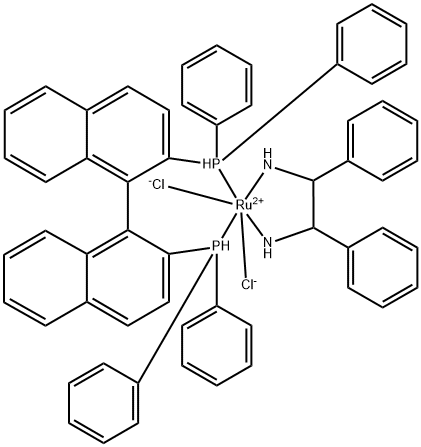 DICHLORO[(R)-(+)-2,2'-BIS(DIPHENYLPHOSPHINO)-1,1'-BINAPHTHYL][(1R,2R)-(+)-1,2-DIPHENYLETHYLENEDIAMINE]RUTHENIUM (II)