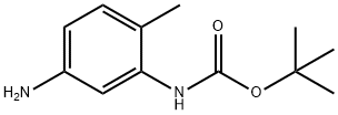 (5-AMINO-2-METHYL-PHENYL)-CARBAMIC ACID TERT-BUTYL ESTER Structural