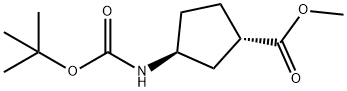 (1S,3S)-N-BOC-1-AMINOCYCLOPENTANE-3-CARBOXYLIC ACID METHYL ESTER