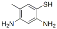 Benzenethiol,  2,4-diamino-5-methyl- Structural