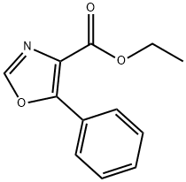 5-PHENYL-OXAZOLE-4-CARBOXYLIC ACID ETHYL ESTER Structural