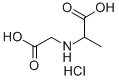 2-[(CARBOXYMETHYL)AMINO]PROPANOIC ACID HYDROCHLORIDE Structural