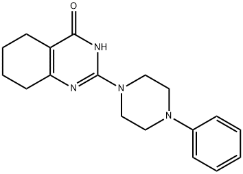 5,6,7,8-Tetrahydro-2-(4-phenyl-1-piperazinyl)-4-quinazolinol