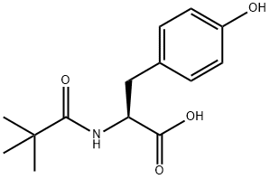 N-Pivaloyl-L-tyrosine Structural