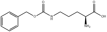 N'-Cbz-L-ornithine Structural