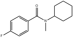 N-Cyclohexyl-4-fluoro-N-MethylbenzaMide, 97% Structural