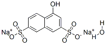 1-NAPHTHOL-3,6-DISULFONIC ACID, DISODIUM  SALT HYDRATE, TECH. Structural