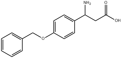 3-(P-BENZYLOXYPHENYL)-DL-BETA-ALANINE
 Structural