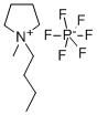 1-BUTYL-1-METHYLPYRROLIDINIUM HEXAFLUOROPHOSPHATE Structural