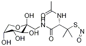 FRUCTOSE-1-S-NITROSO-N-ACETYL-D,L-PENICILLAMINE Structural