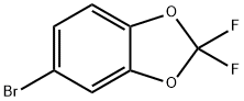 5-Bromo-2,2-difluorobenzodioxole Structural