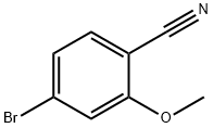 4-BROMO-2-METHOXY-BENZONITRILE Structural