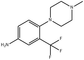 4-(4-METHYL-PIPERAZIN-1-YL)-3-TRIFLUOROMETHYL-PHENYLAMINE Structural