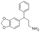 3-BENZO[1,3]DIOXOL-5-YL-3-PHENYL-PROPYLAMINE Structural