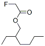 Fluoroacetic acid 2-ethylhexyl ester Structural