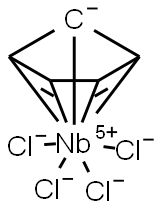 CYCLOPENTADIENYLNIOBIUM(V) TETRACHLORIDE Structural