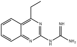 Guanidine, (4-ethyl-2-quinazolinyl)- (9CI) Structural