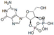 Guanosine 2'-diphosphoric acid Structural