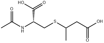 N-Acetyl-S-(3-carboxy-1-methylpropyl)-L-cysteine Structural