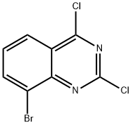 8-BROMO-2,4-DICHLOROQUINAZOLINE Structural