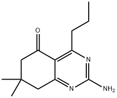 2-AMINO-7,8-DIHYDRO-7,7-DIMETHYL-4-PROPYL-5(6H)-QUINAZOLINONE