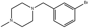 1-(3-BROMOBENZYL)-4-METHYLPIPERAZINE Structural