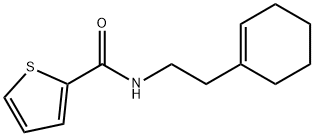 2-Thiophenecarboxamide,N-[2-(1-cyclohexen-1-yl)ethyl]- Structural