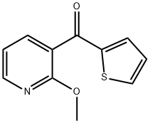 2-METHOXY-3-THENOYLPYRIDINE Structural