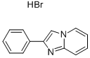 2-Phenylimidazo(1,2-a)pyridinehydrobromide Structural