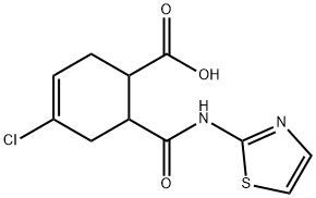 4-CHLORO-6-(THIAZOL-2-YLCARBAMOYL)-CYCLOHEX-3-ENECARBOXYLIC ACID