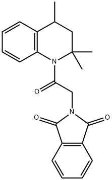 2-[2-Oxo-2-(2,2,4-trimethyl-3,4-dihydroquinolin-1(2H)-yl)ethyl]-1H-isoindole-1,3(2H)-dione