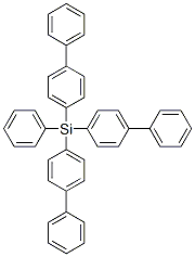Silane, tris (4-biphenylyl)phenyl- Structural