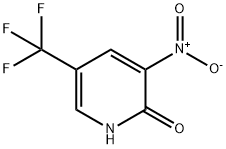 2-HYDROXY-5-NITRO-3-(TRIFLUOROMETHYL)PYRIDINE Structural