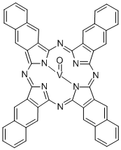 VANADYL 2,3-NAPHTHALOCYANIDE Structural