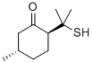 trans-2-(1-mercapto-1-methylethyl)-5-methylcyclohexan-1-one 