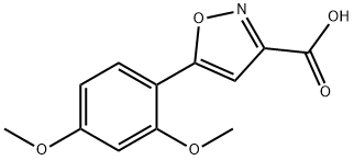 5-(2,4-DIMETHOXYPHENYL)-3-ISOXAZOLECARBOXYLIC ACID