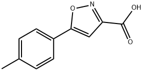 5-(4-METHYLPHENYL)ISOXAZOLE-3-CARBOXYLI& Structural