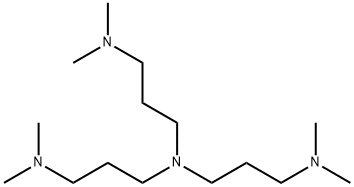 N,N-bis[3-(dimethylamino)propyl]-N',N'-dimethylpropane-1,3-diamine Structural